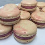 macaron à la fraise