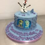 cake design gâteau Reine de Neiges 1-2